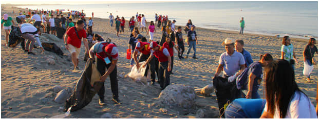 DENR,Dagupan LGU spearhead Tondaligan beach cleanup 